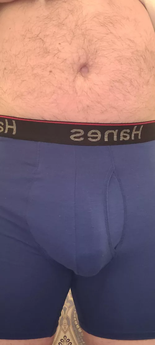 The best boxer briefs Hanes makes. Love the pouch for your package. [42]