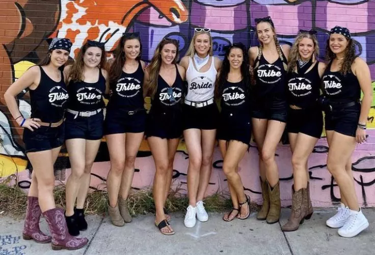 The bride or a member of her tribe? Comment who youโre taking