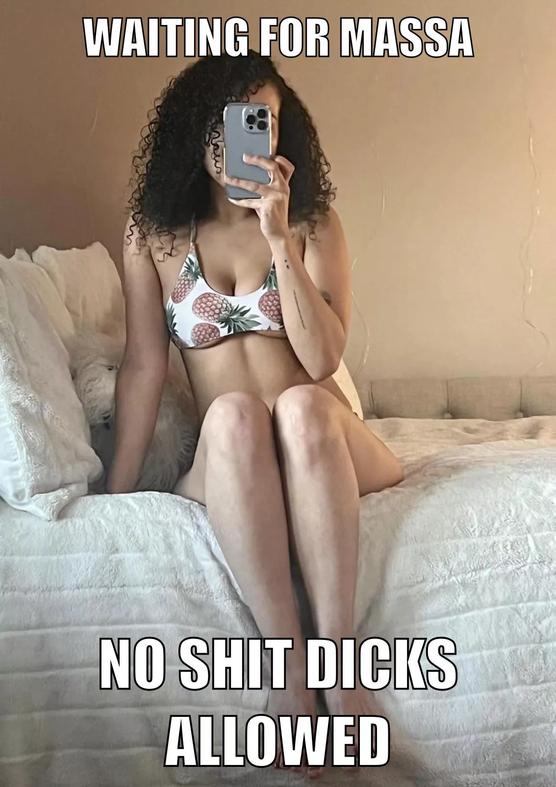 The cheating whore can’t get enough