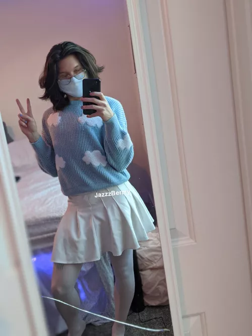 The cloud sweater looks cute don't ya think?