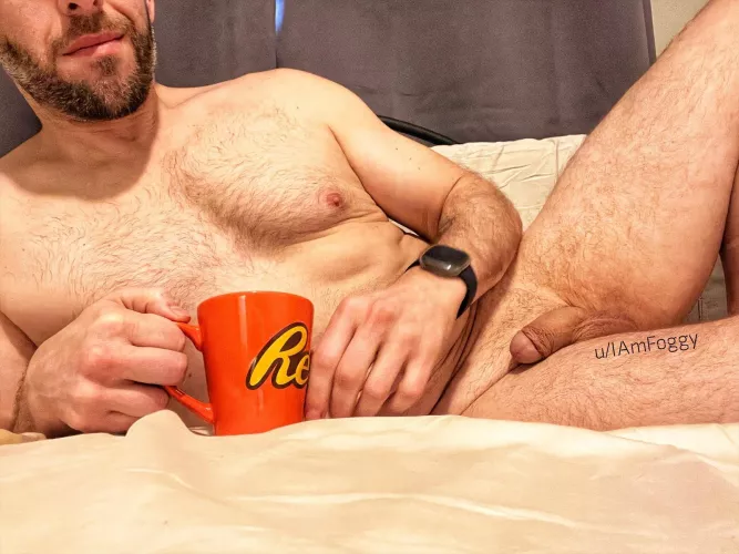 The coffee is hot, what happens after will be even hotter..