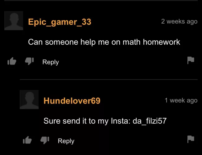 The comments are the best tutor