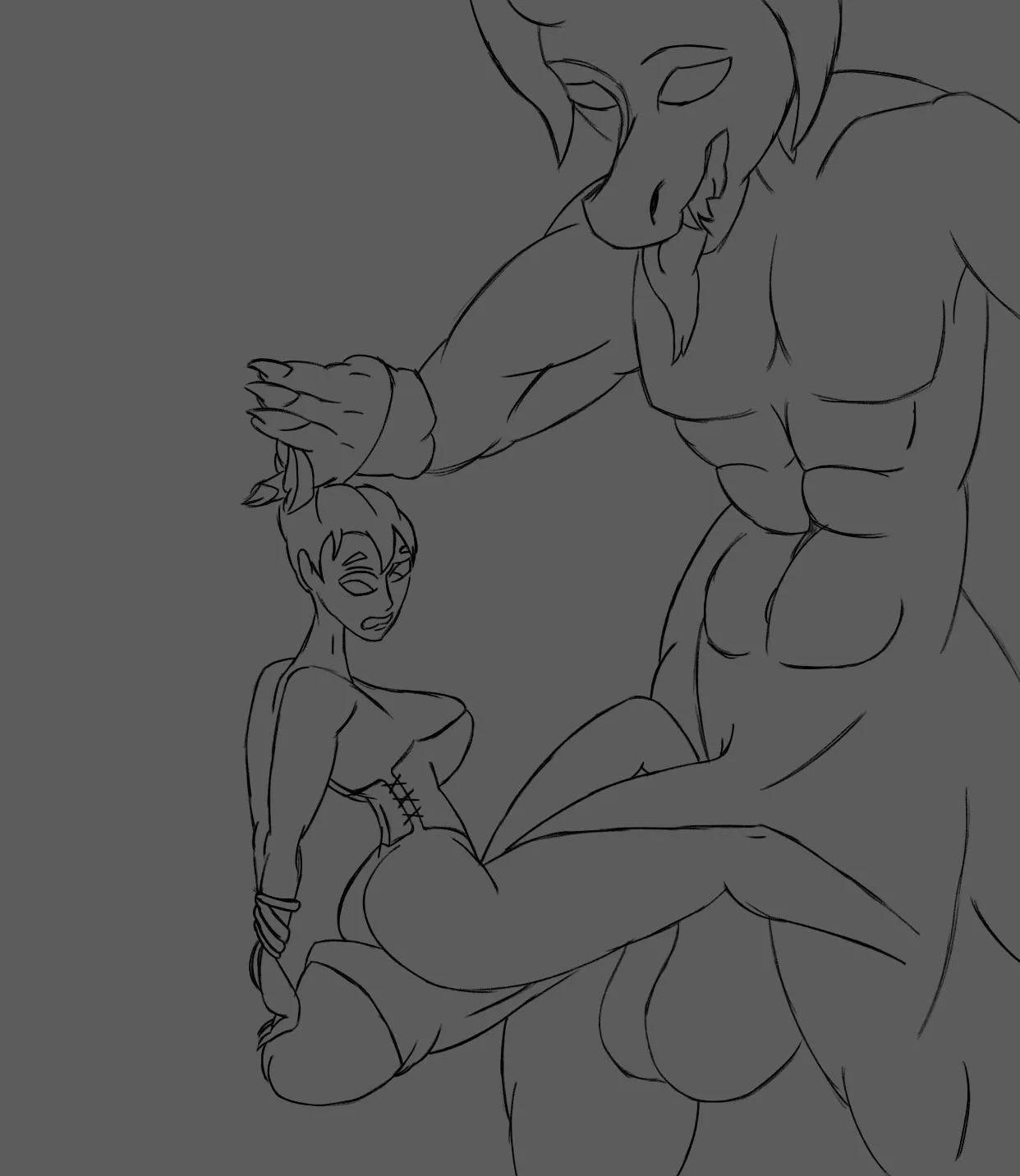 The doodle in currently working on! Might animate it a little later