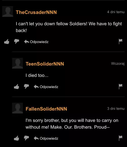 The fallen brothers