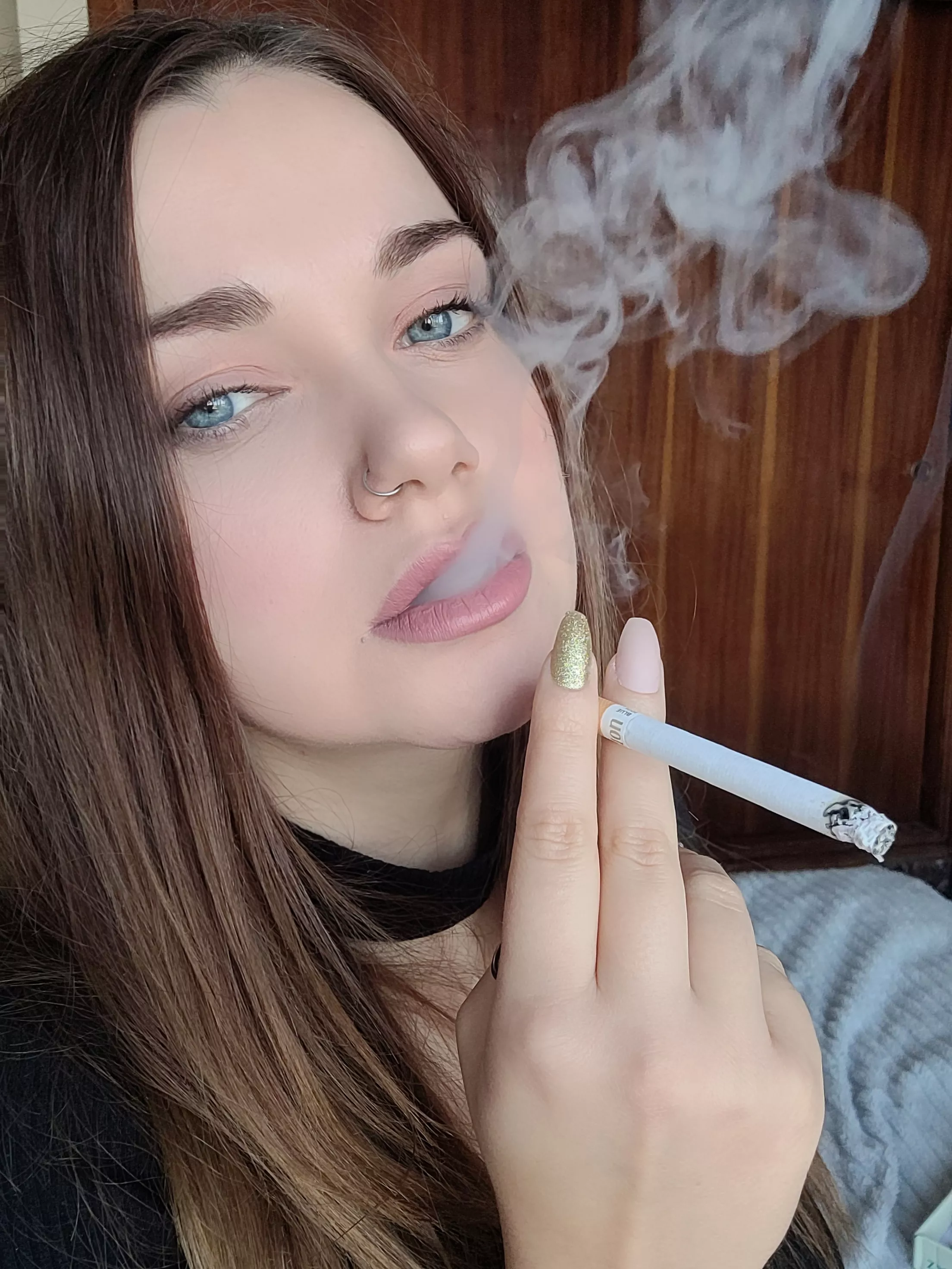 The first cigarette in many days💨