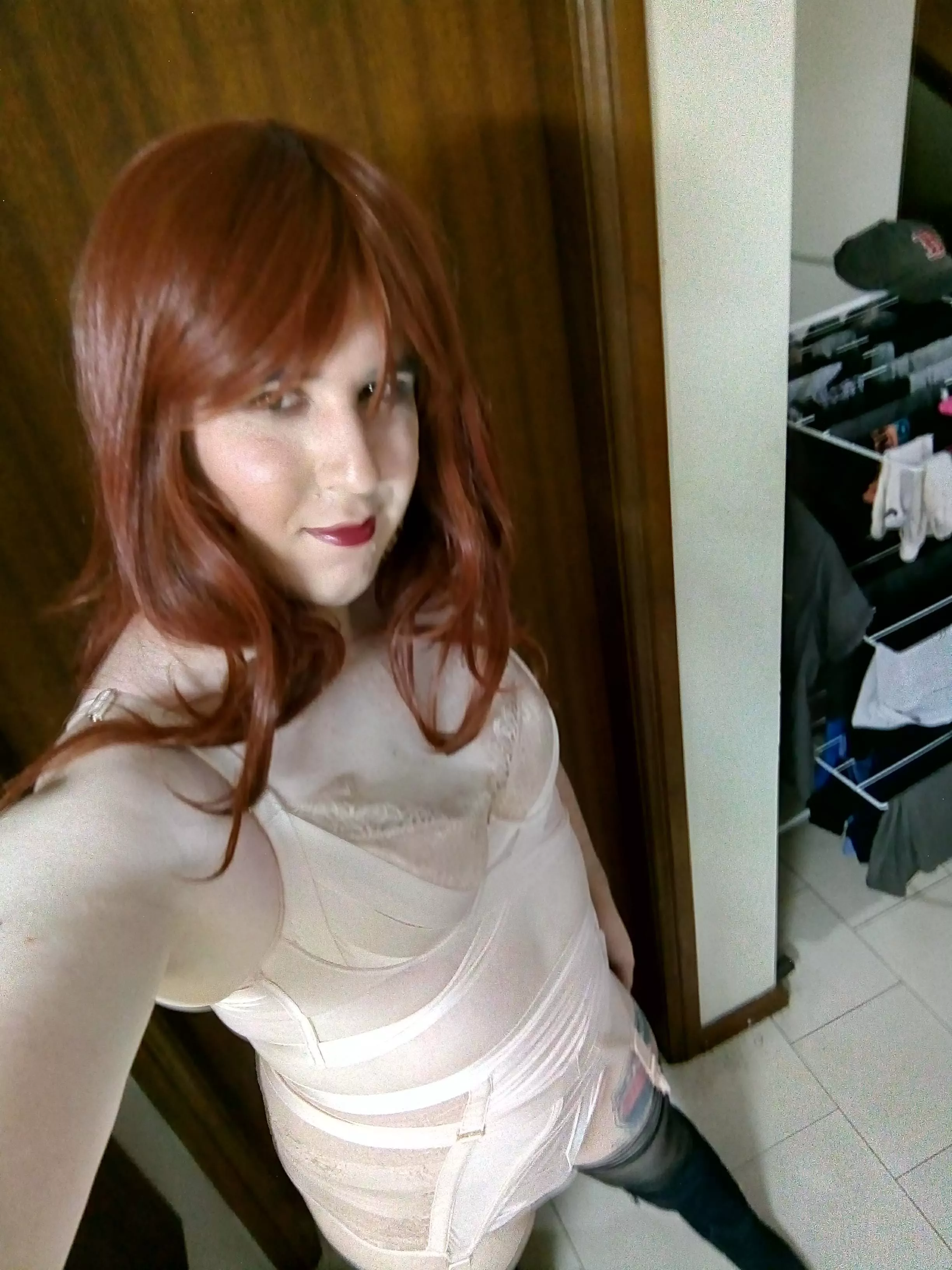 The first set of lingerie a man every bought me to wear for him The first set of lingerie a man every bought me to wear for him