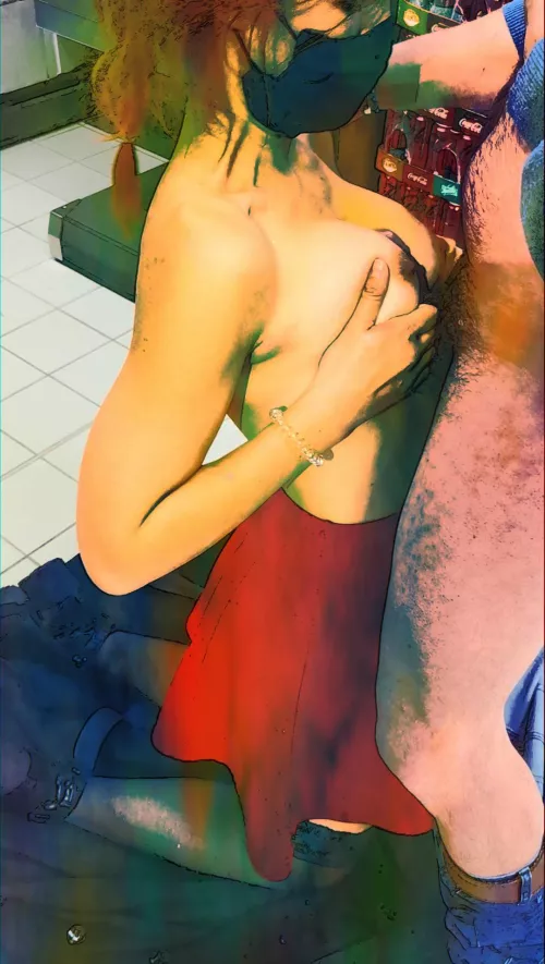 The fun I had at this supermarket wasn't today, but I finally got allowed to post it 😊 [15:30]