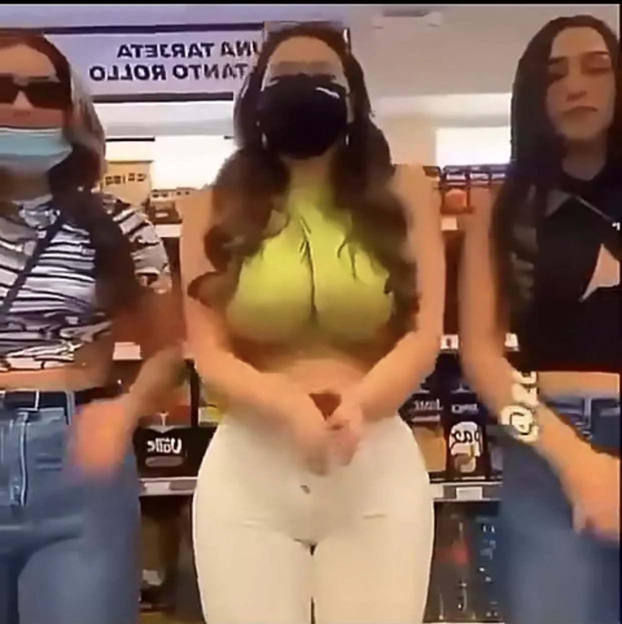 The girl in the middle? The girl in the middle?