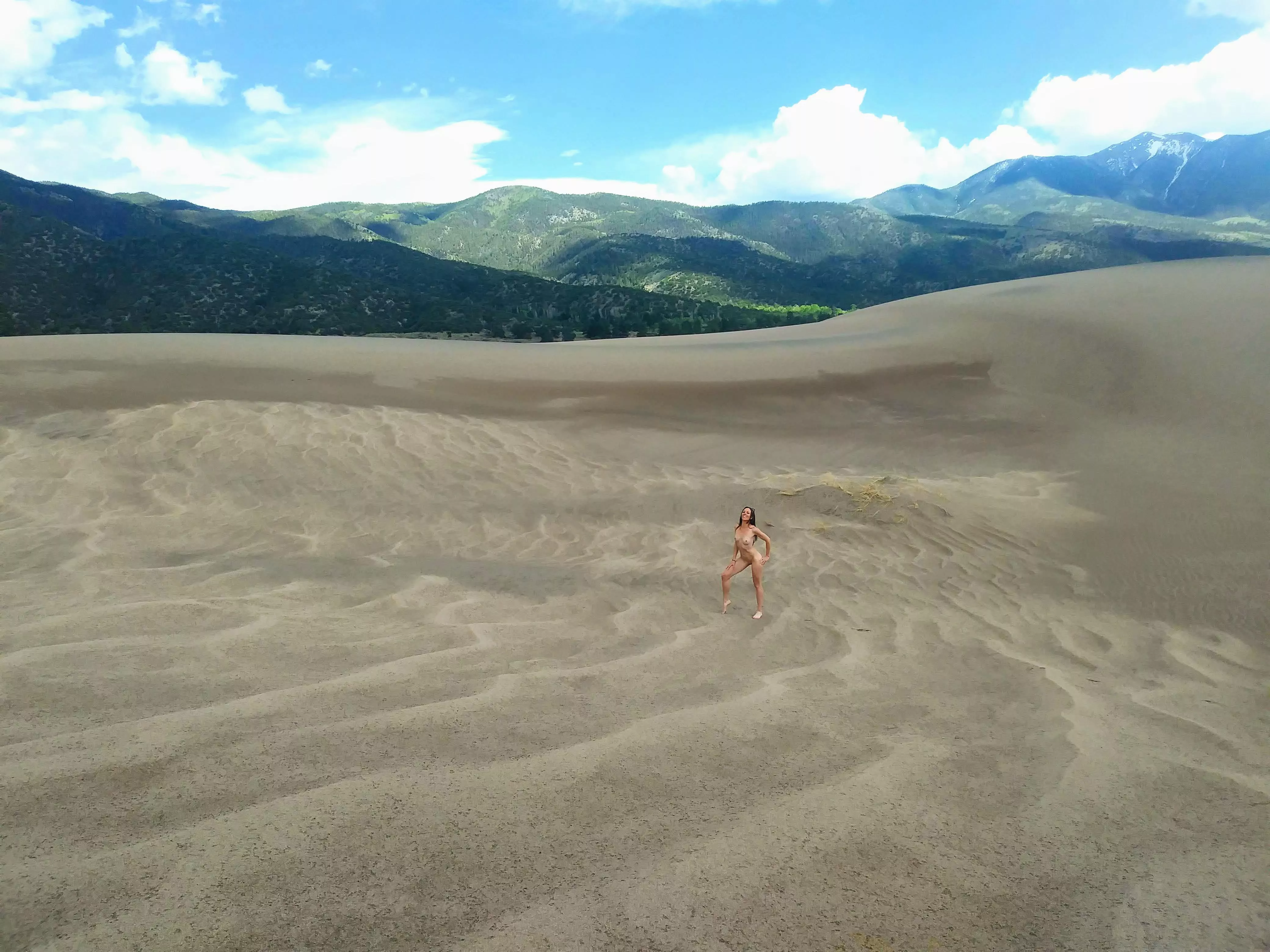 The Great Sand Dunes.