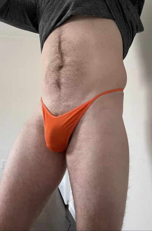 The guys at the gym have no clue I workout in thongs everyday