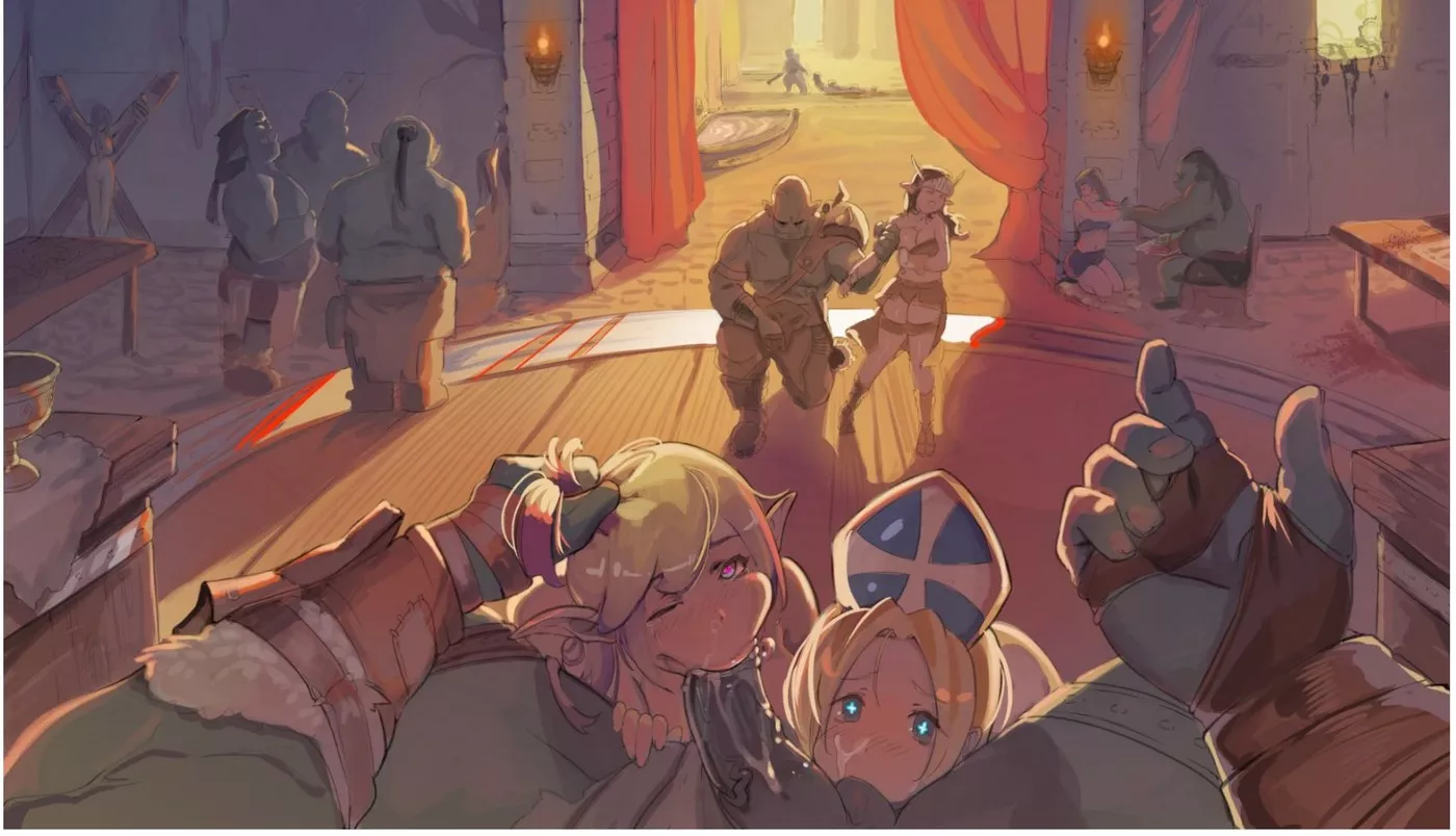 The heroes' party didn't save the town [lichipix]