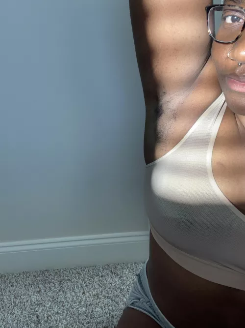 the internet told me my increase in b.o. postpartum was so my newborn could easily identify me. its been over two years 🥴😂🤷🏾‍♀️