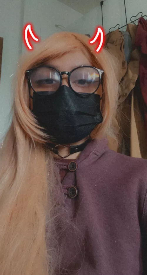 The journey continues with the first wig. Got it to look decent