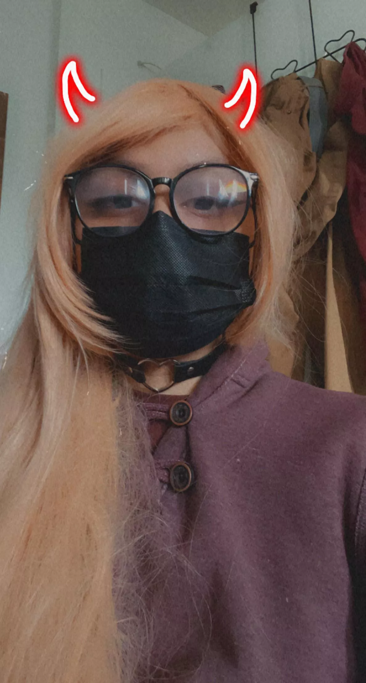 The journey continues with the first wig. Got it to look decent