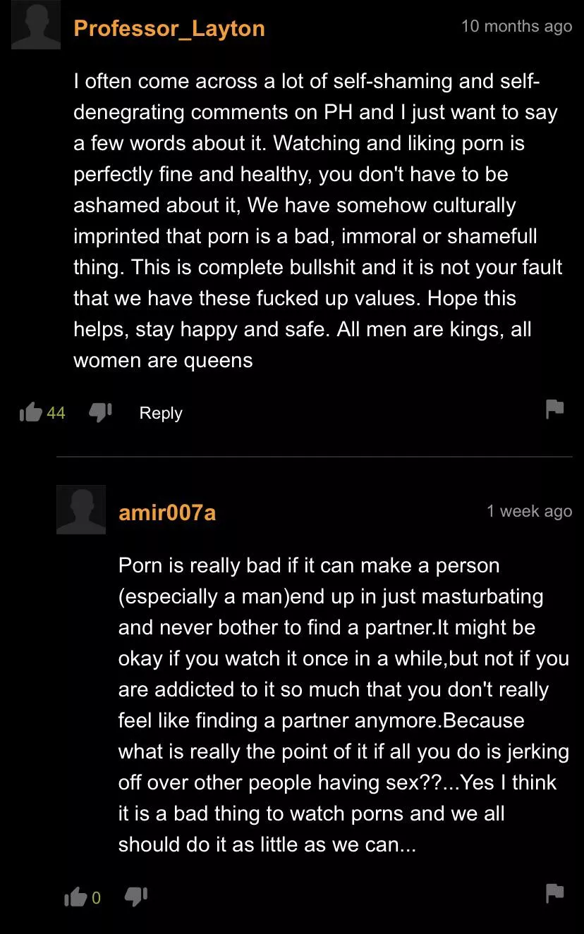 The light and dark side