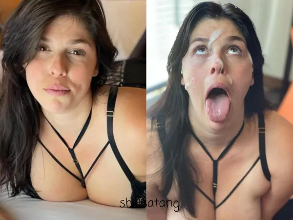 The look I give him right before he gives me the goods. 💦😍