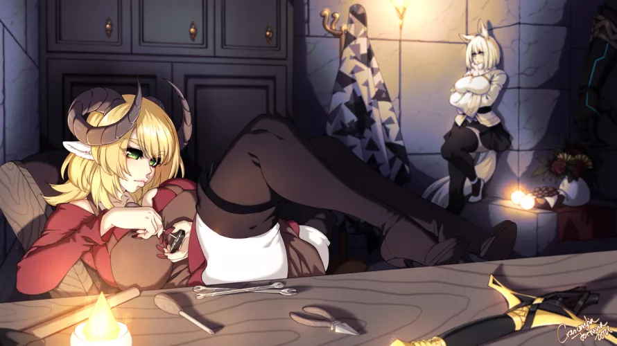 The mechanic [by Crescentia Fortuna]