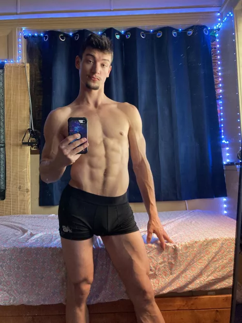 The mirror that stays covered in cat hair 😅