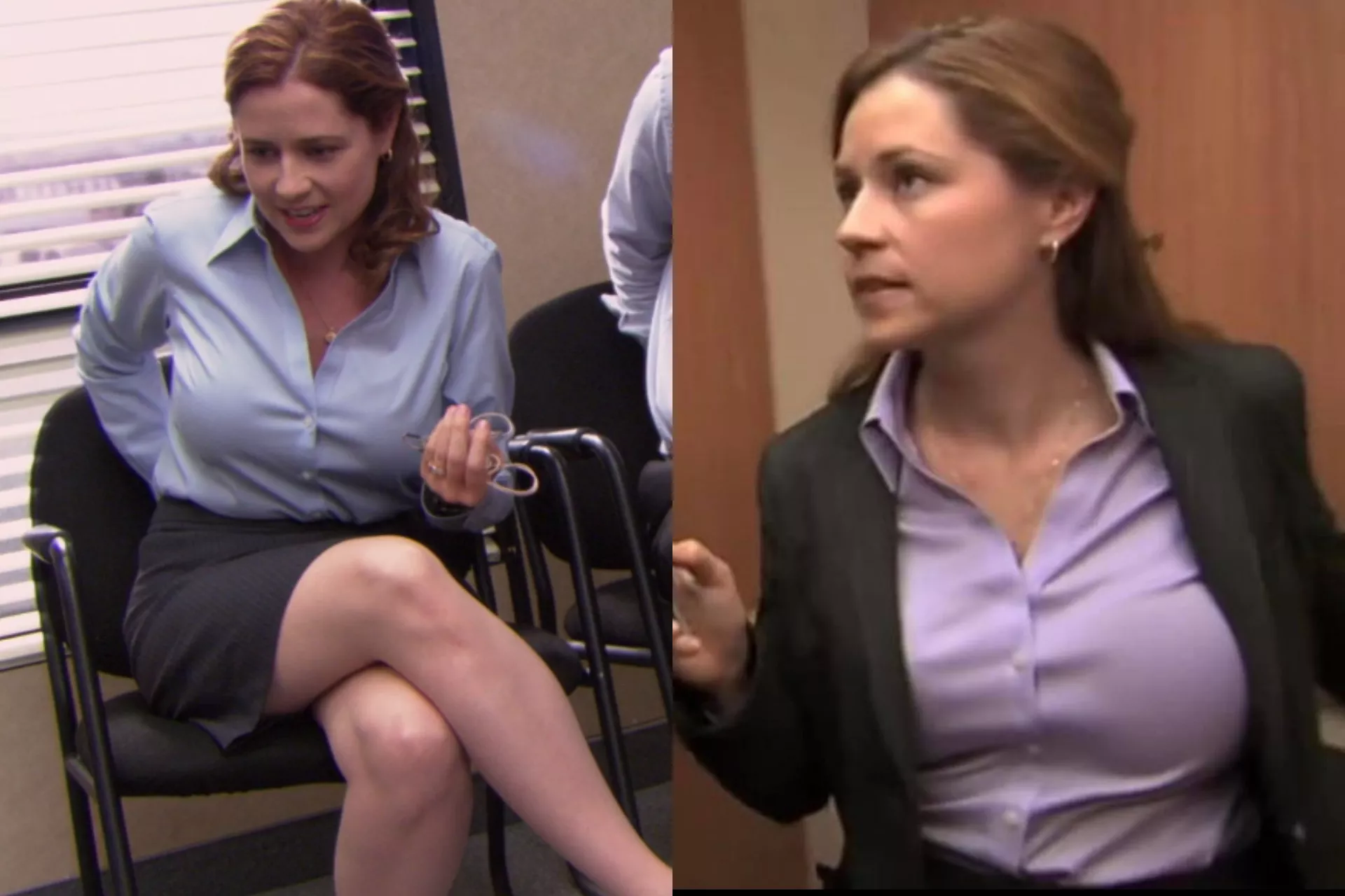 The Office needed more jokes about Jenna Fischer's tits