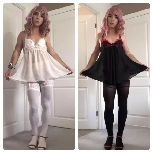 The ONLY choice you get is which outfit I top you in ๐