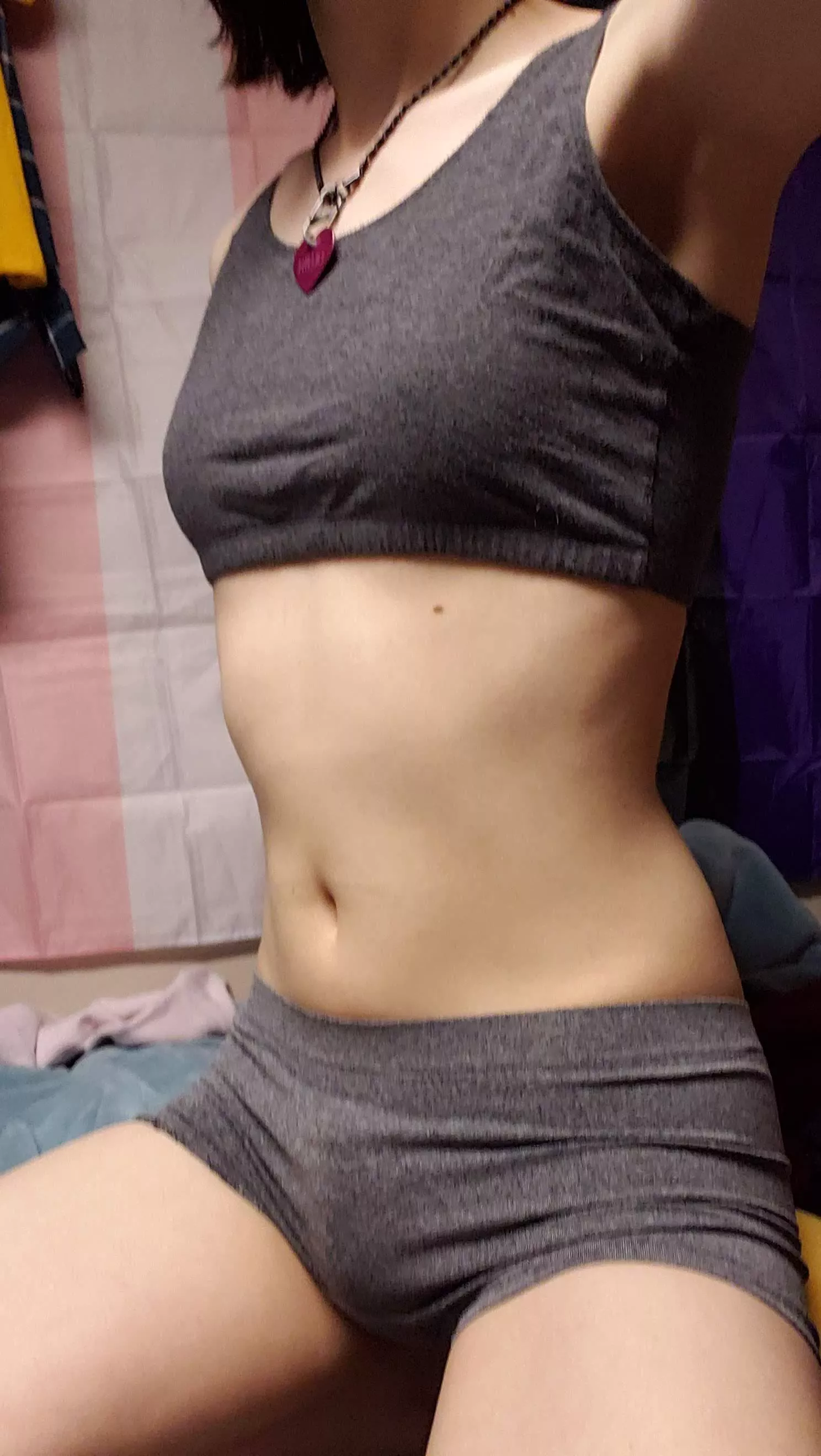 The only time I wear a bra is to be a tease :3