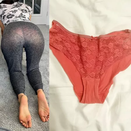 The panties she was wearing underneath π