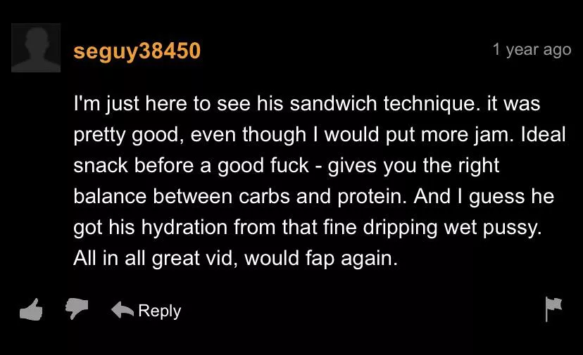 The pbj sandwich was pretty good