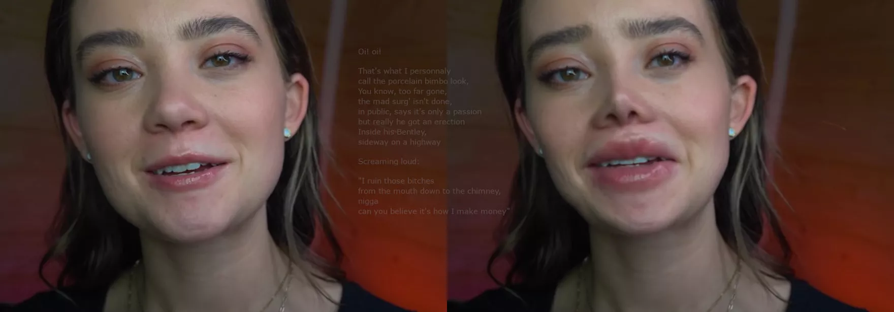 The Porcelain Bimbo Look