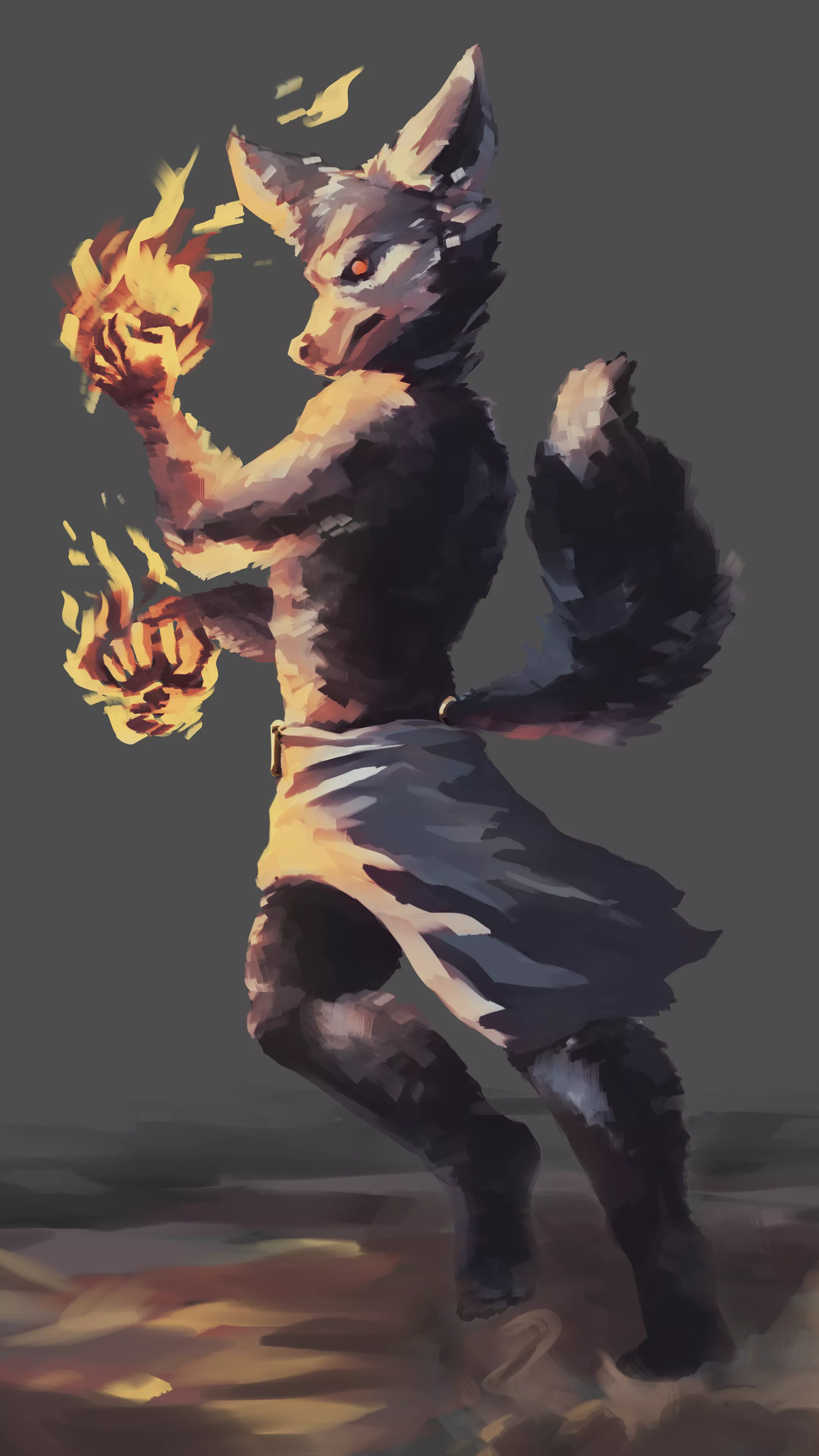 The power of fire (by me - Character commissions open)