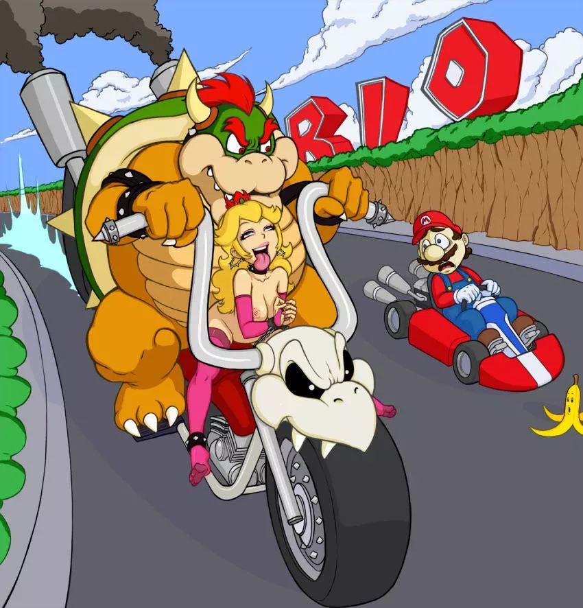 The reason Bowser carts