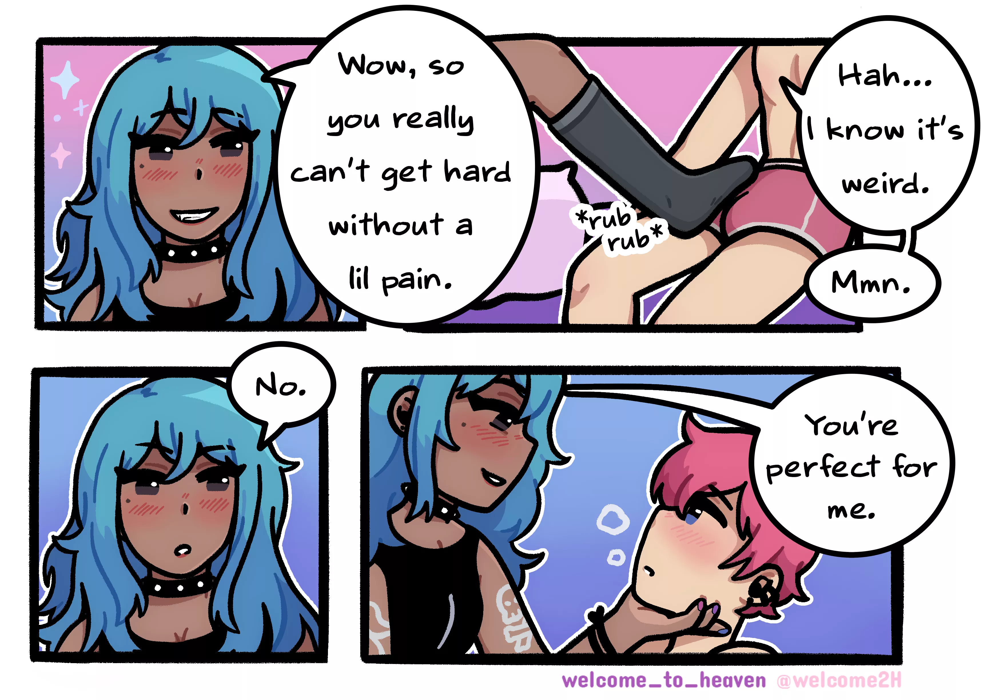 The sadist & the masochist 💙[OC]