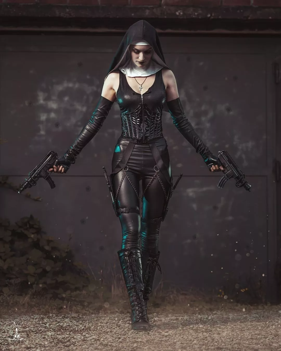 The Saints nun (Hitman:Absolution) by opheia_art
