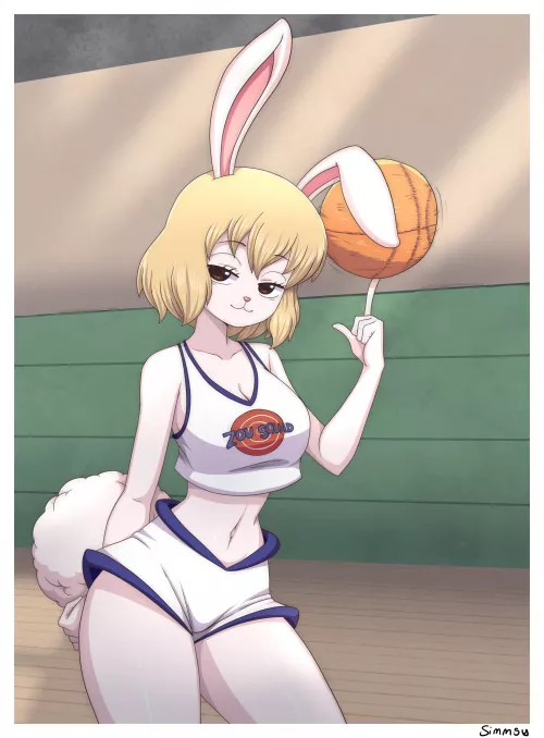 The sexy goddess Carrot dressed as the slut Lola Bunny