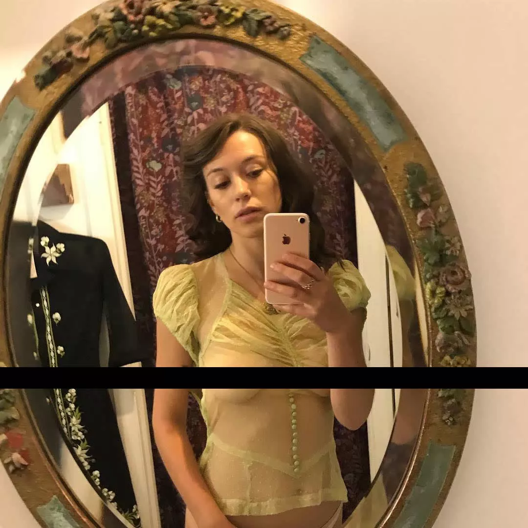 The shirt is see-through but not for you. The shirt is see-through but not for you.