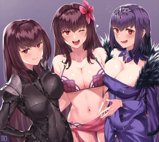 The Shishou Trio.