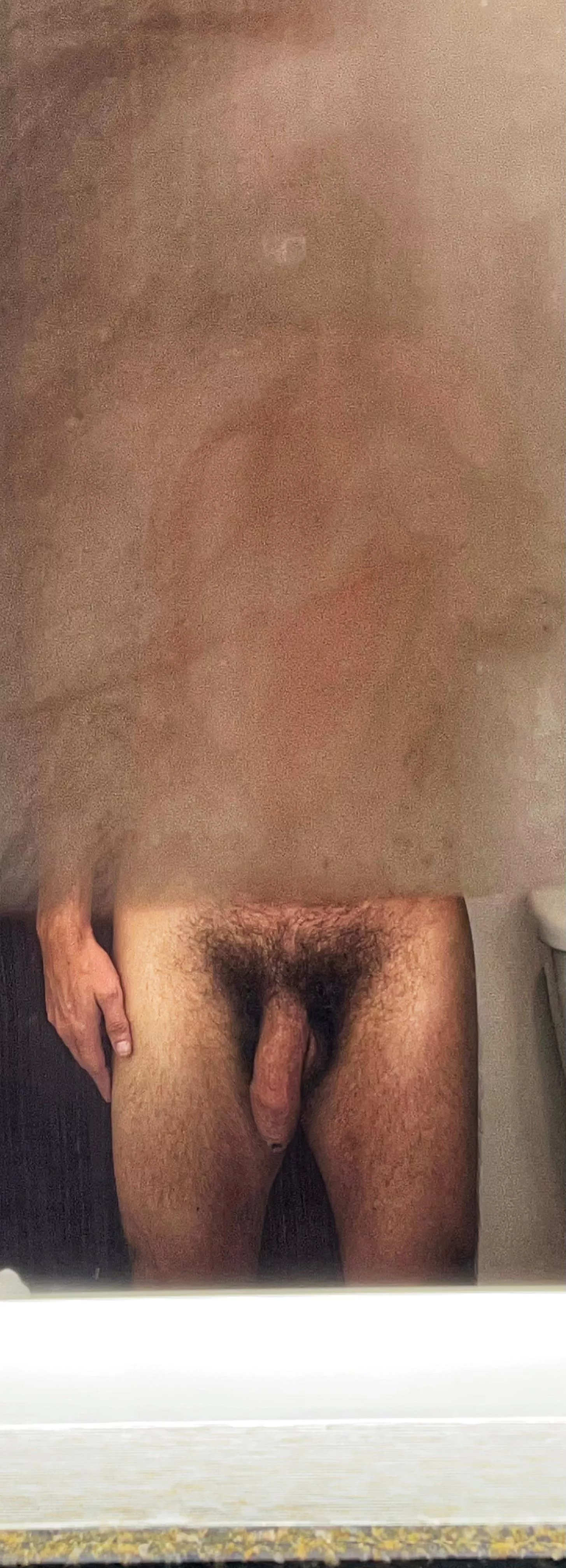 The Steam Really Highlights My Bush