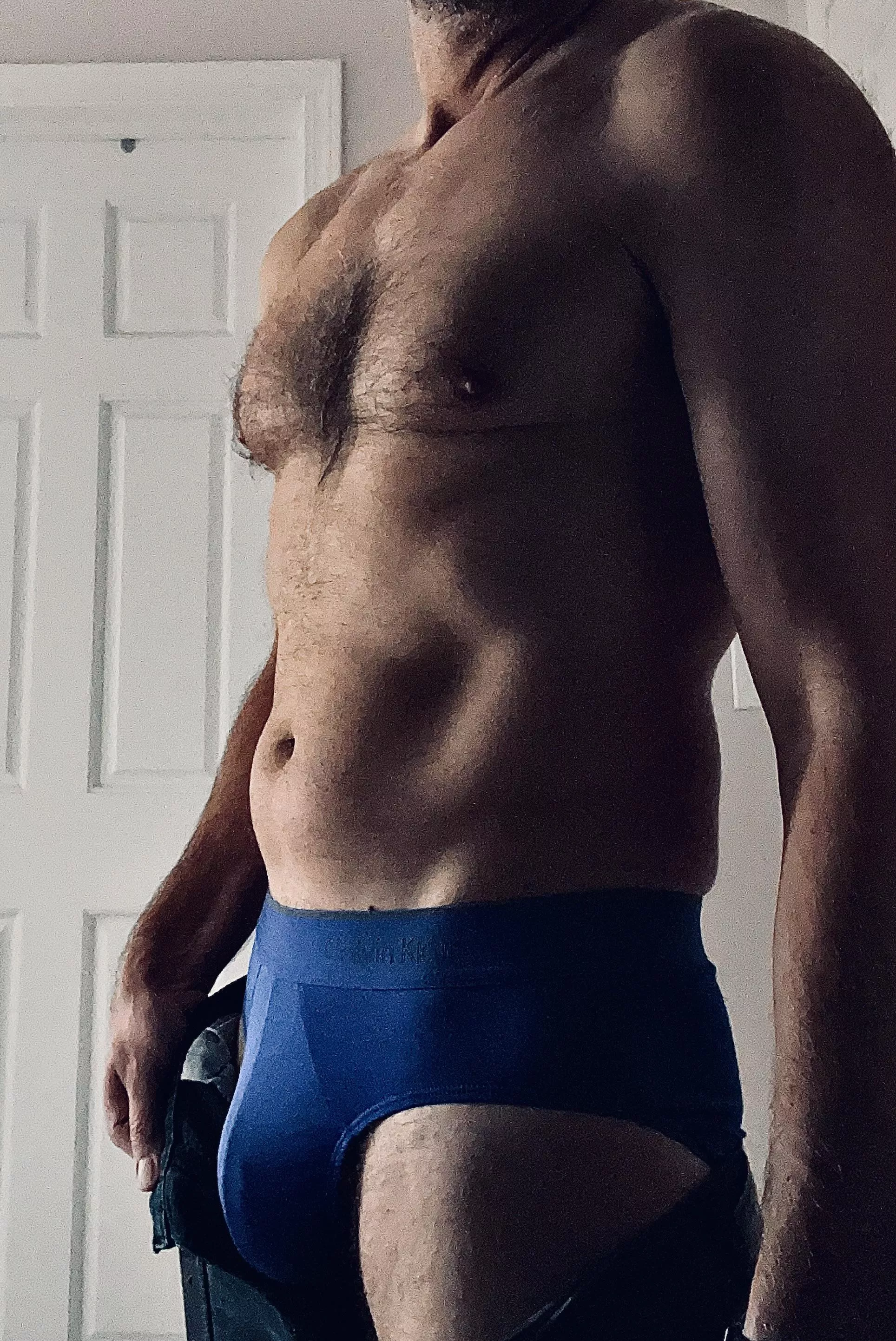 The struggle to get dressed after an intense workout is real