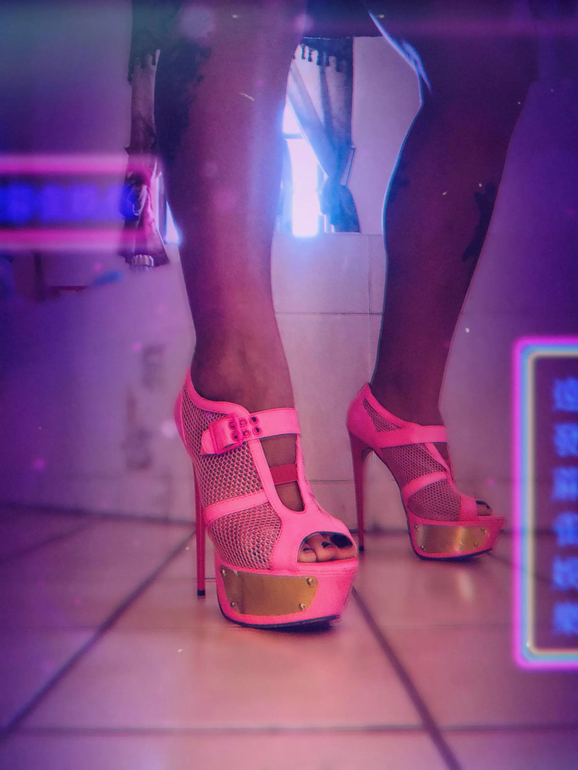 The taller the heel, the closer to God