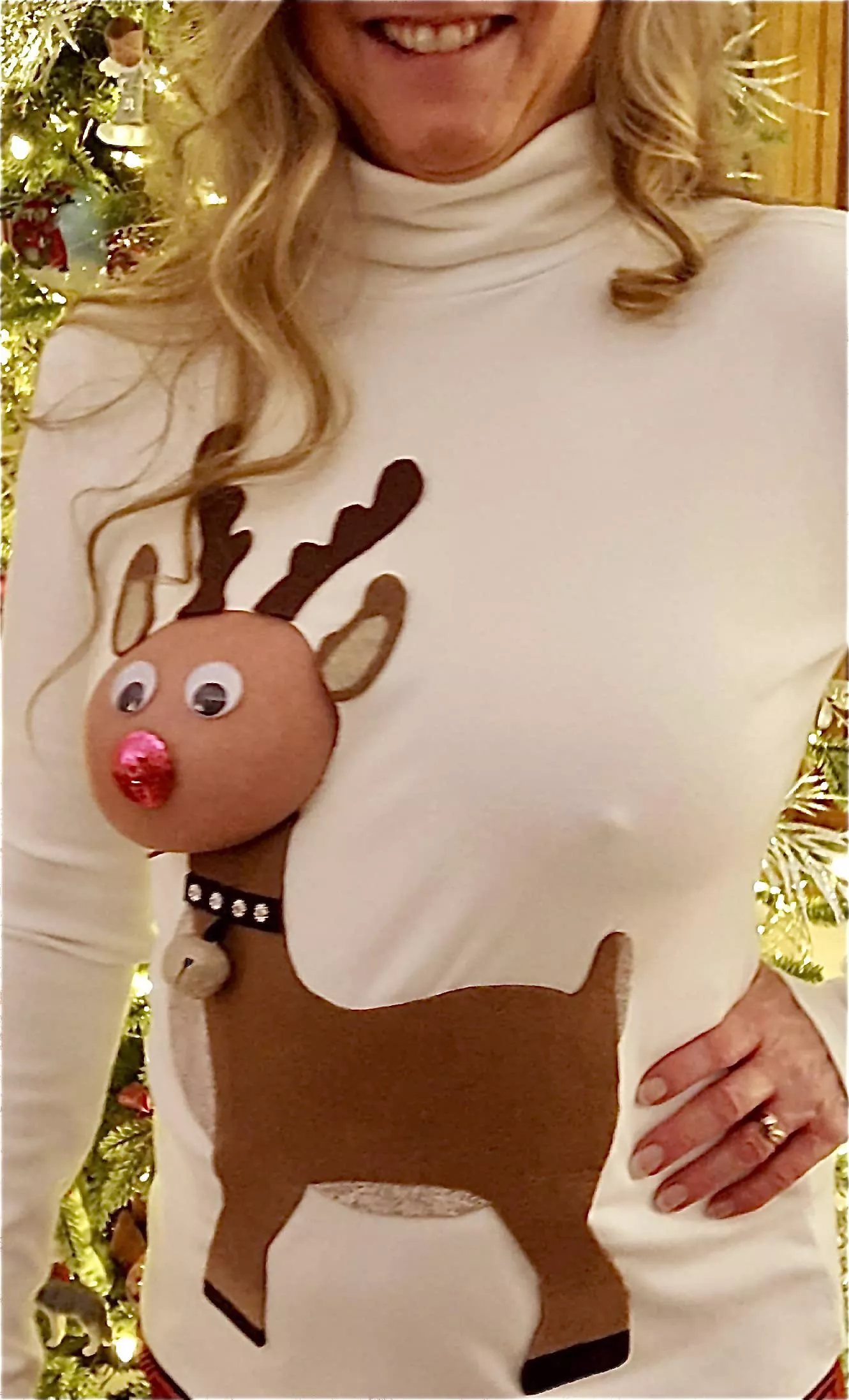 “Then one foggy Christmas Eve……..🎶”