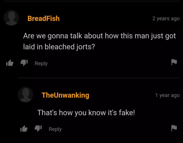 There we go. Get some jorts and get laid