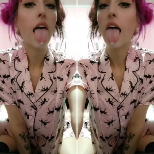 There's ants on my pjs. Which isn't as catchy as having ants in my eyes but it's cool.