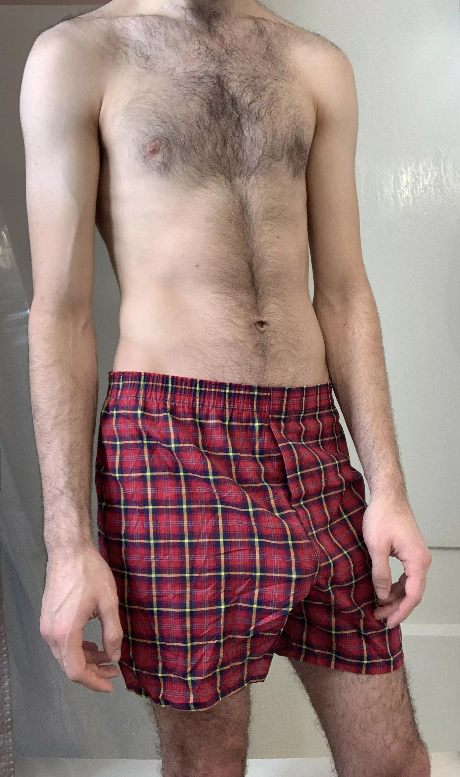 There’s just something about red undies 😅