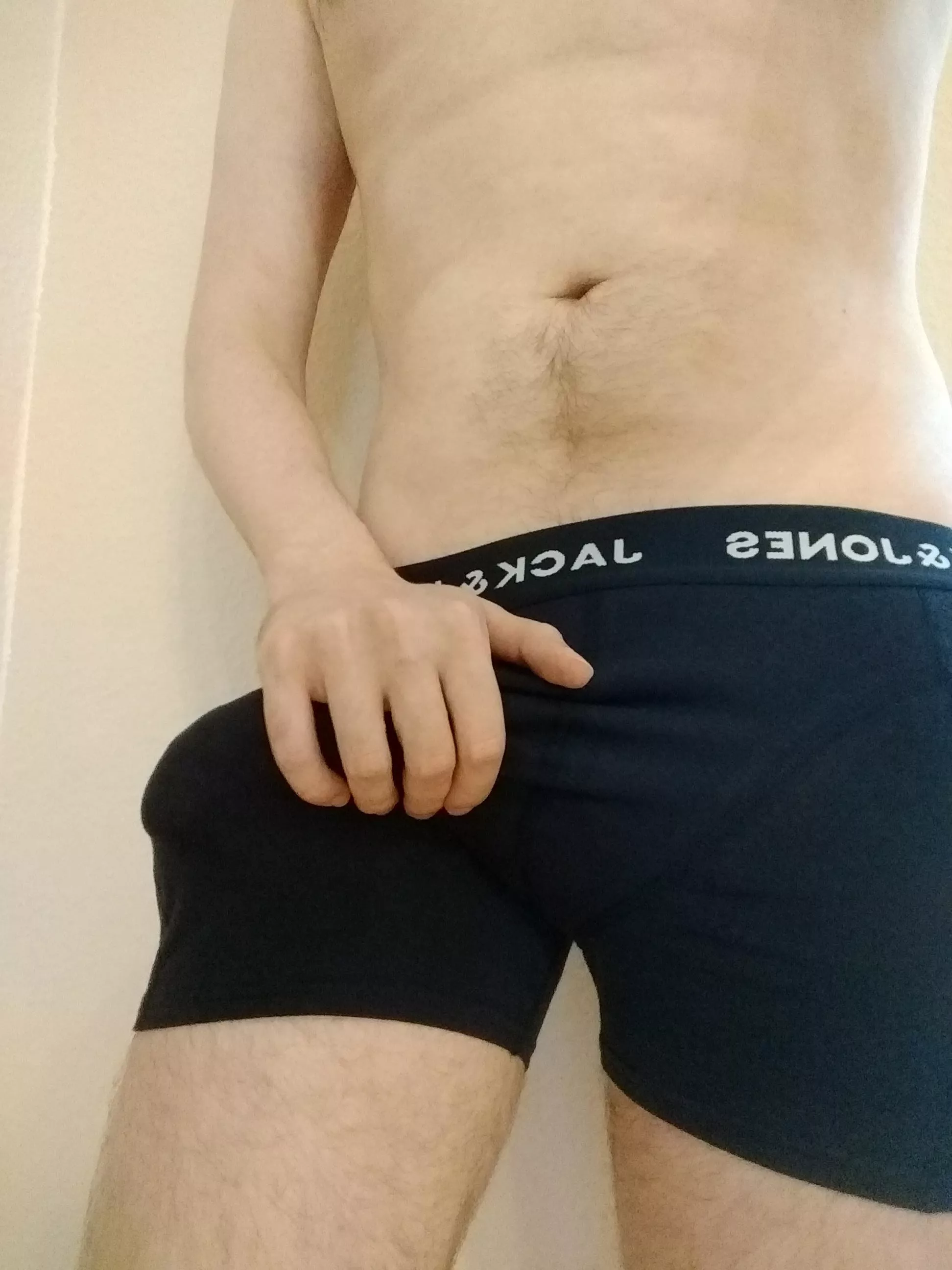 These briefs are too tight. Wanna help me get out of them? These briefs are too tight. Wanna help me get out of them?