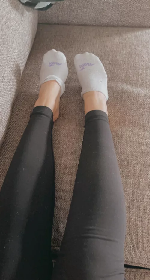 These cute socks would look better in your bed π