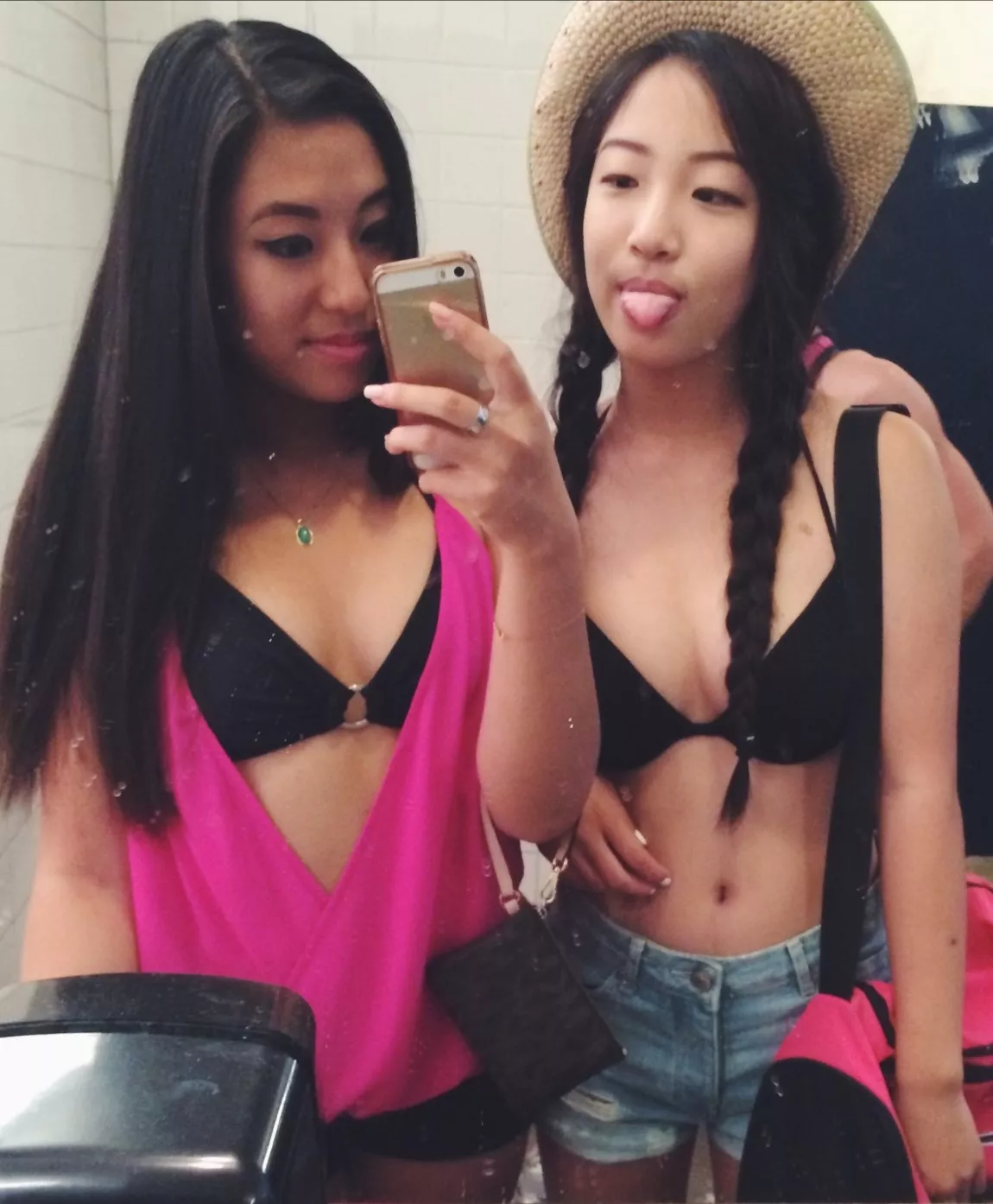 These petite Asian sluts needs to be bred together