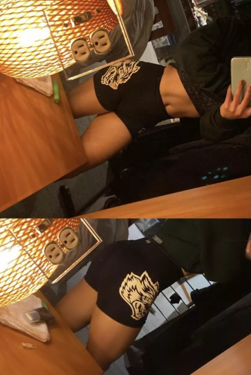 These shorts make me feel sexy and strong