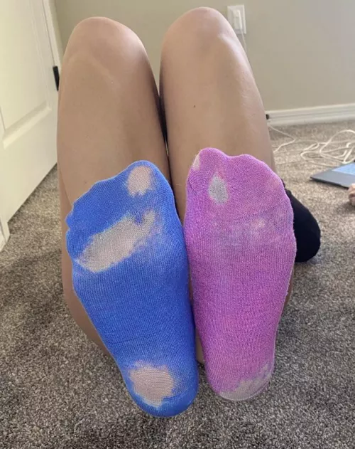 These socks have seen a lot π