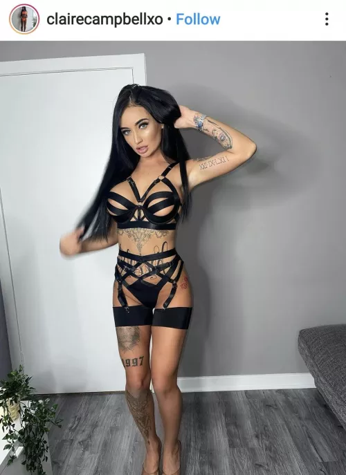 These strap outfits are amazing