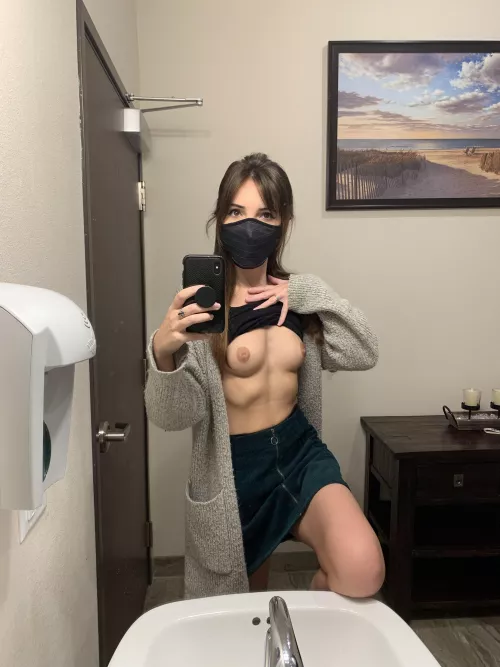 These tiny tits never need a bra (;