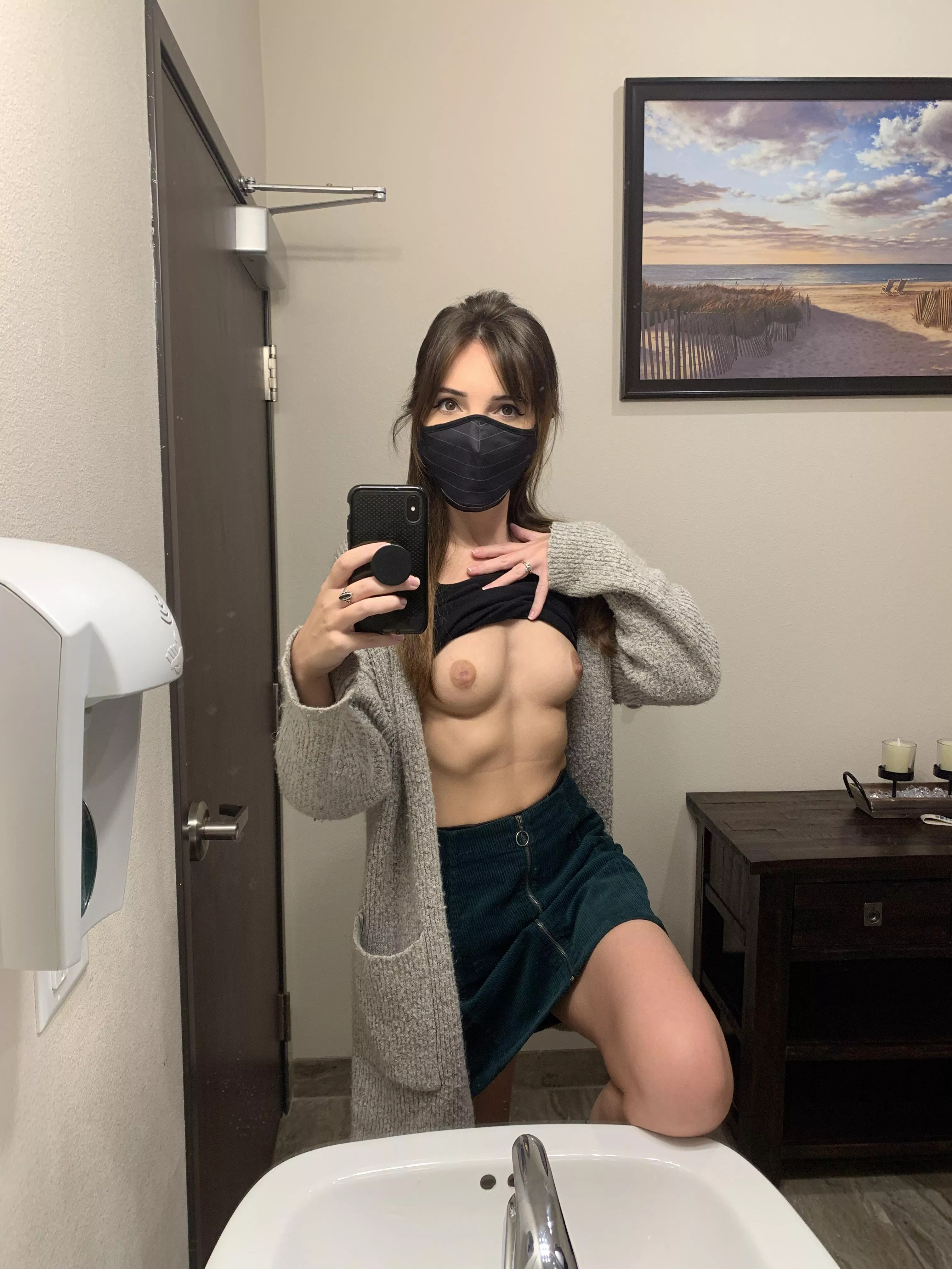 These tiny tits never need a bra (;